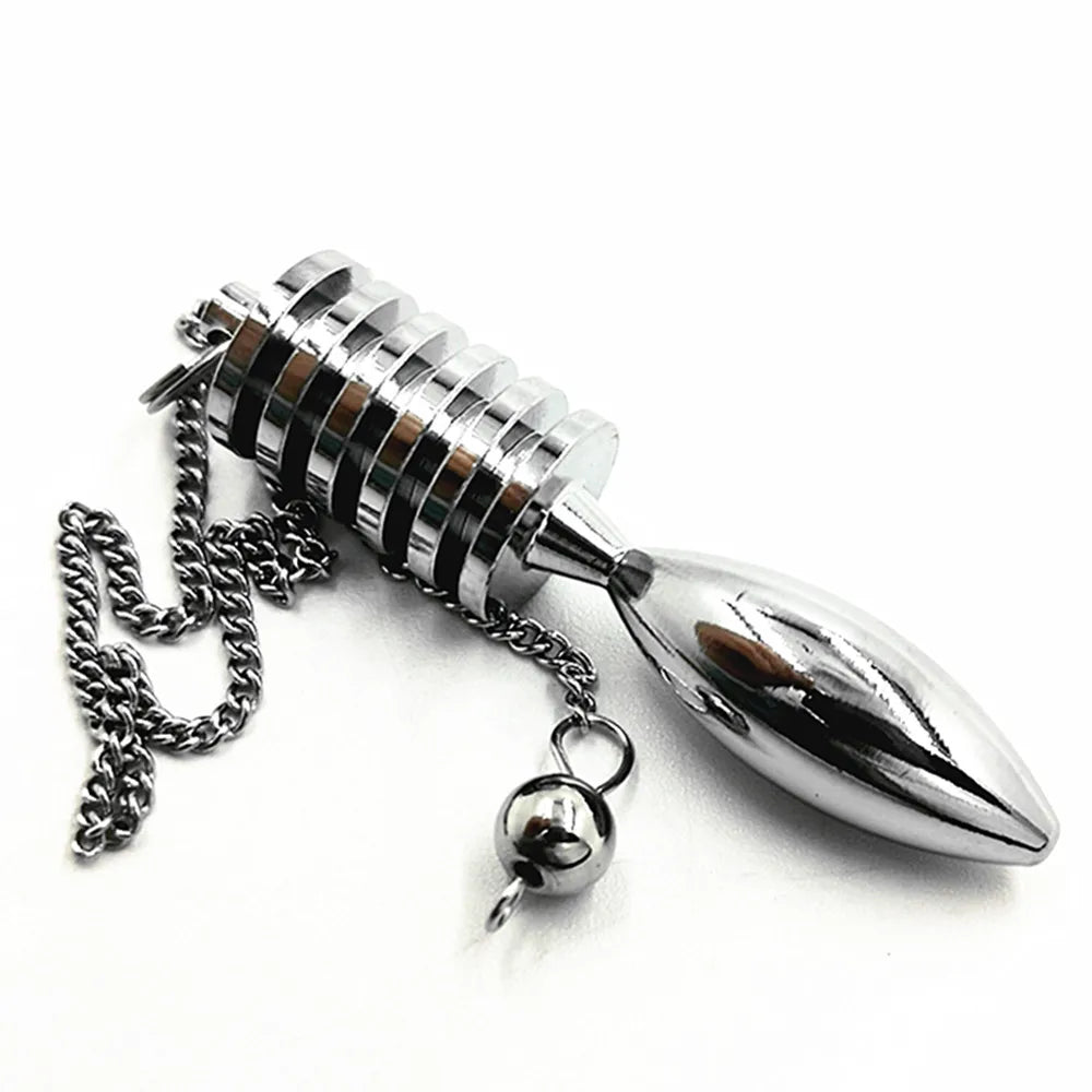 SL Pendulum for Divination Fortune Telling Dowsing Pendulum Pendant Pendulos Pendule Radiesthésie Divinatory Metal Charm Jewelry