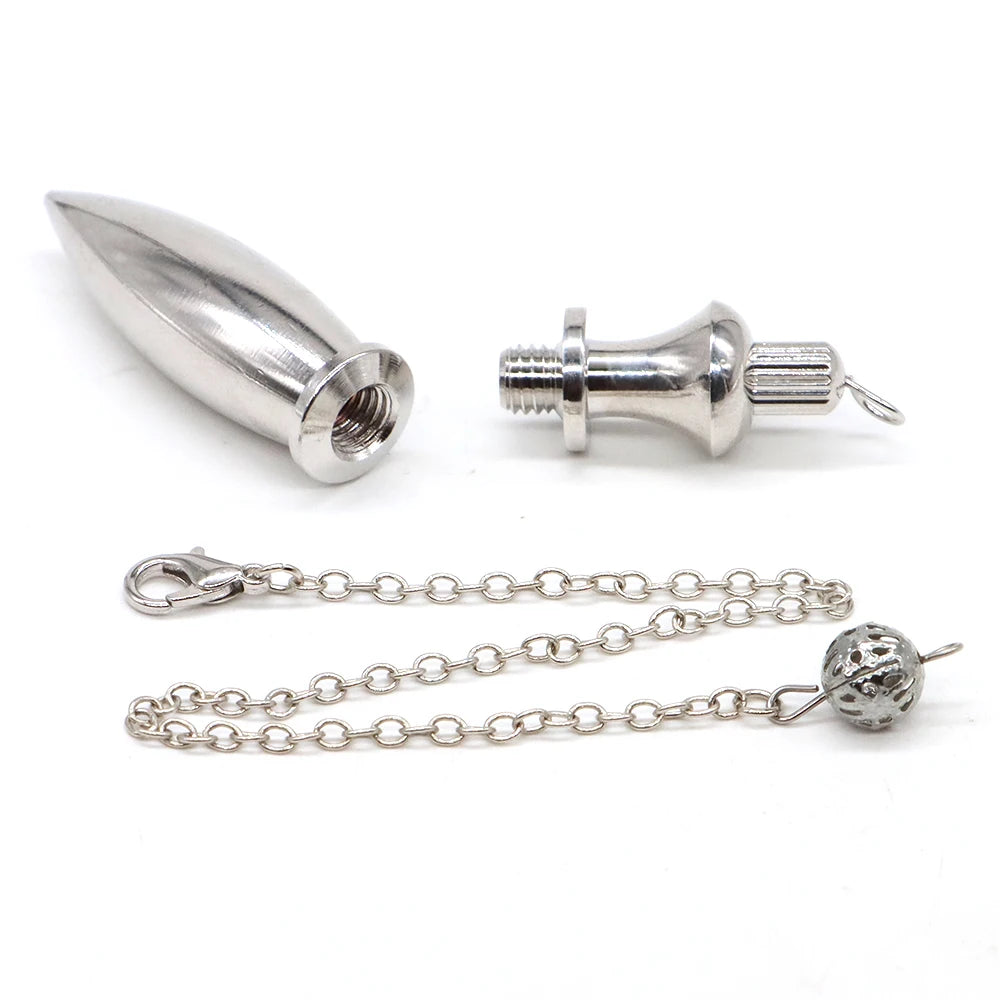 Dowsing Divination Meditation Pendulum Copper Metal Pendulums Brass Pendant Healing Heavy Dowser Reiki Spiritual Pendulos Tools