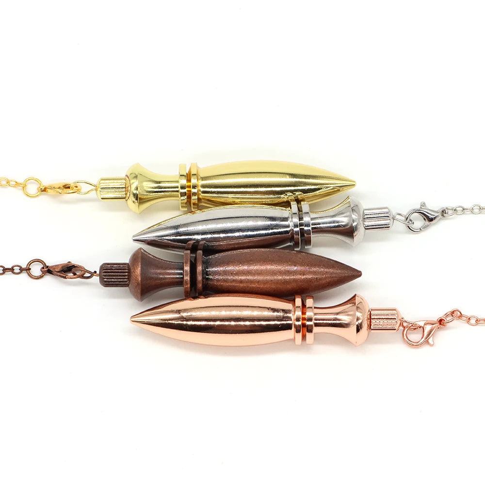 Dowsing Divination Meditation Pendulum Copper Metal Pendulums Brass Pendant Healing Heavy Dowser Reiki Spiritual Pendulos Tools